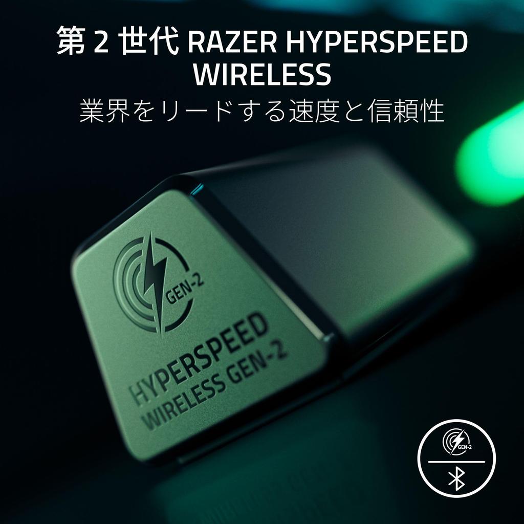 Razer BlackShark V3 Pro for PlayStation White Edition Wireless Gaming 2nd Generation HyperSpeed 2nd Generation TriForce Biocellulose 50mm HyperClear