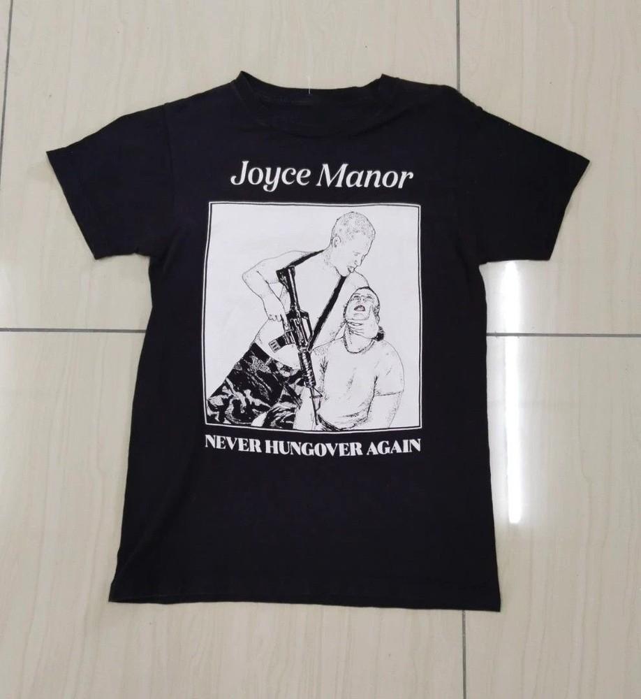 

New Joyce Manor Band Never Hungover Again Black S to 5XL Shirt PN347 Unisex T-Shirt Graphic Tee XXXXL