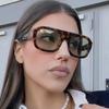Trendy European American Big Frame Sunglasses: Fashionable Street Style Accessory