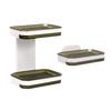 Luxury Double-Layer Soap Dish with Drainage