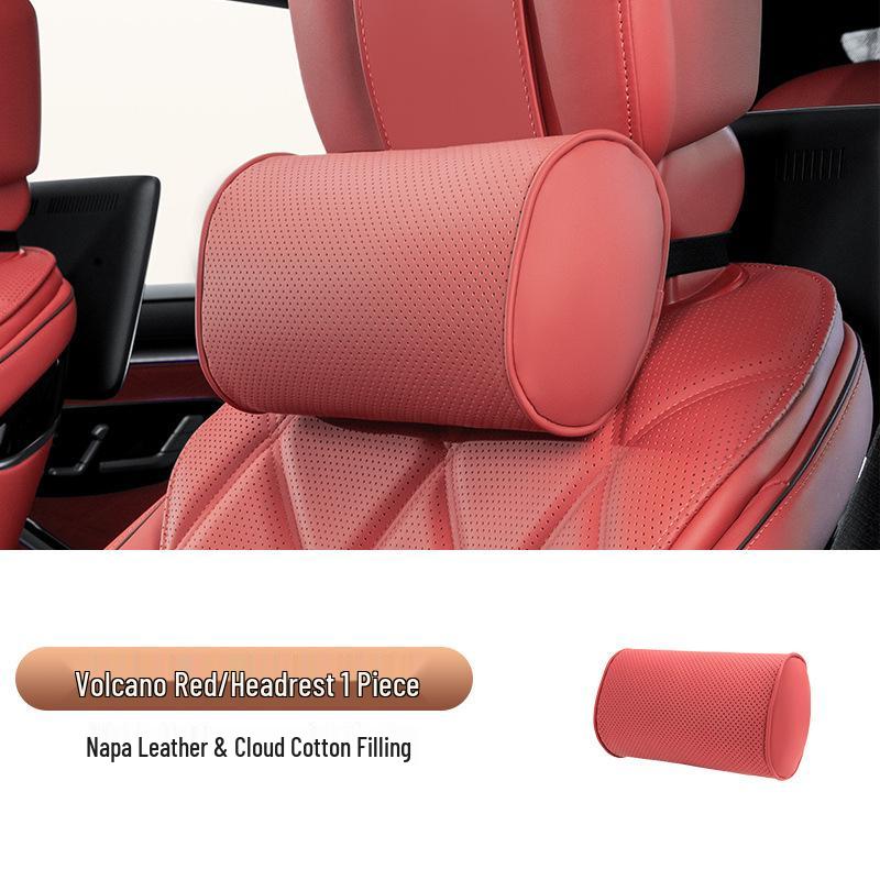 Maybach S-Class Bio-Cotton Car Seat Cushion Set with Headrest and Lumbar Support Pillow