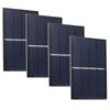 4Pcs 0.65W 2V DIY Solar Panel Module System for Solar Toy Light Battery Charging 60x80mm