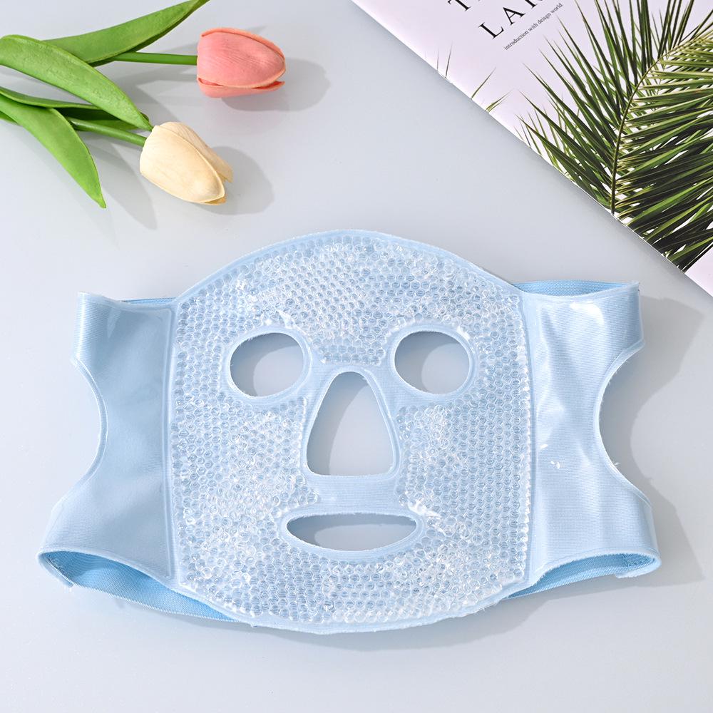 Ice Pack Cooling Face and Eye Mask - Super Soft, Hot/Cold Compress for Post-Surgery Recovery