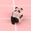 5xMini Glowing Panda Figurines Resin Statue Micro Landscape Ornament Glowing In Dark Miniature Decor for DIY Phone Case