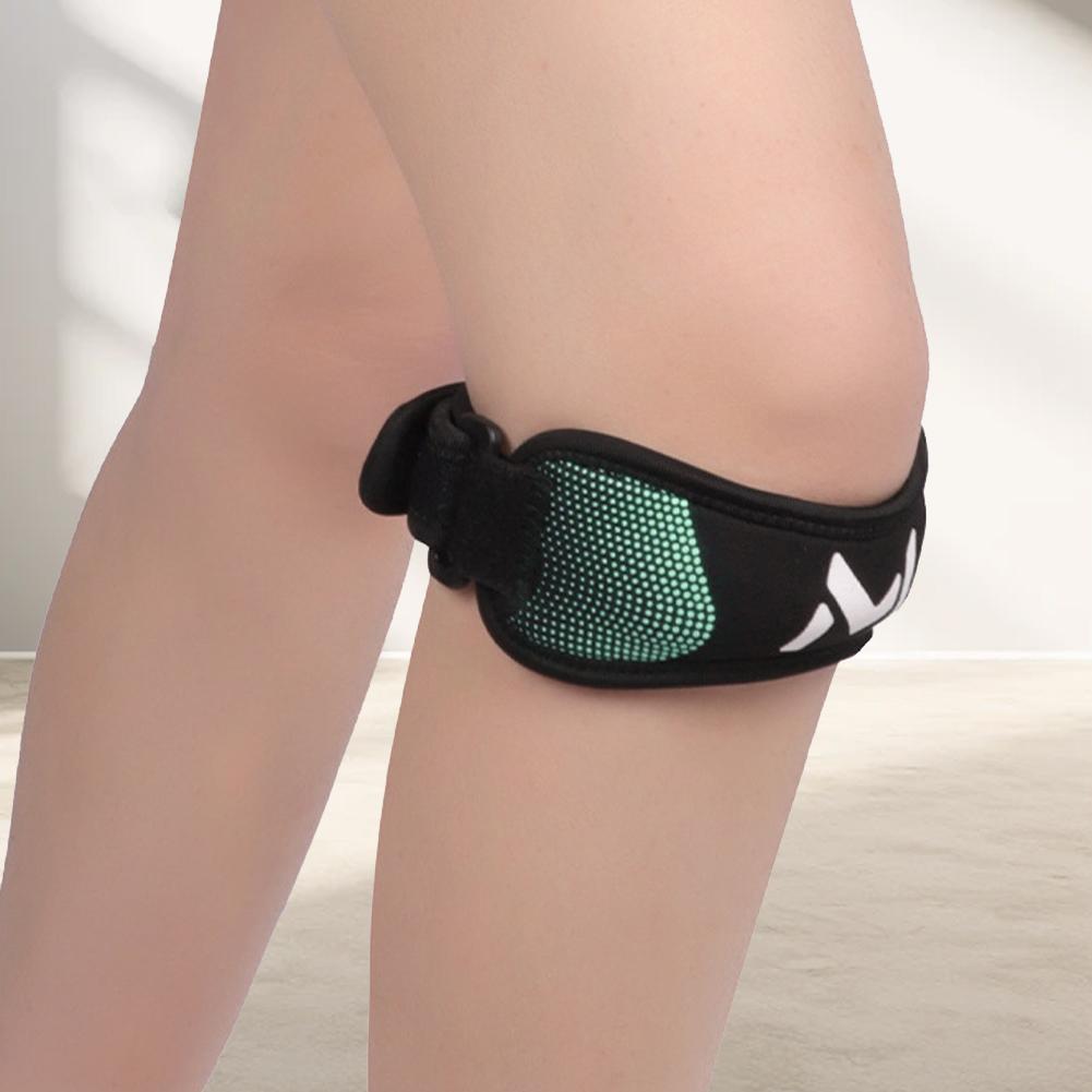 Patella Tendon Knee Strap Patella Knee Brace Anti Slip Knee Compression Sleeve Shock Absorption for Soccer Basketball Volleyball