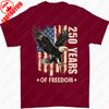 Trendy 250 Years Anniversary Bald Eagle 250th Birthday We The People Unisex Cotton TShirt Graphic Oneck Printed Unisex Women Tee