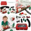 Vibrant Electric Led Musical Train And Track Set For Kids Christmas Gift Home Decor