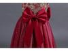 Girls' Sleeveless Sequin Flower Girl & Party Dress - Floor-Length Princess Gown
