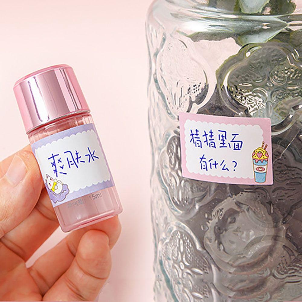 350Pcs/Roll 8 Patterns Name Sticker Custom Tag Sticker Portable Labels Sticker  Office