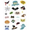 New Waterproof Halloween Tattoo Stickers Masquerade Death Spirit Face Stickers Funny Tattoo Temporary Tattoo Stickers