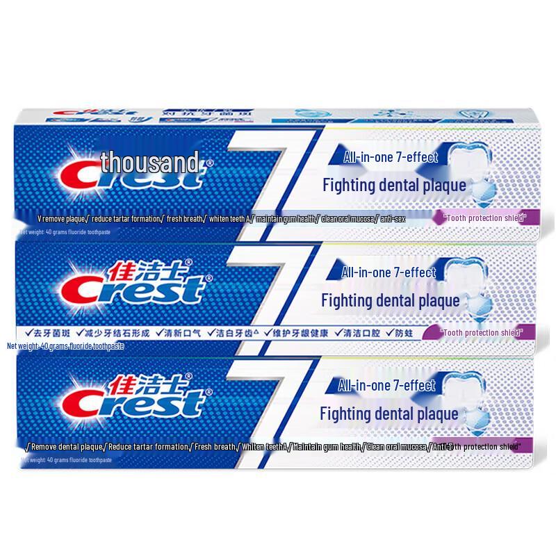 Crest 7-Effect Anti-Plaque Toothpaste