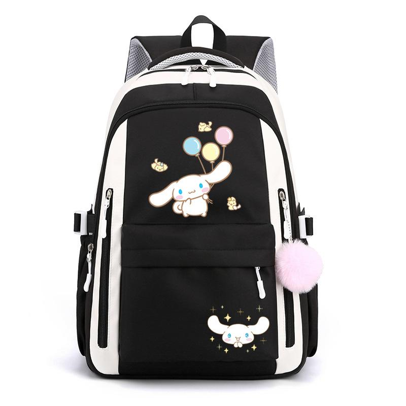 Mignon Xiaoqing Dessin Animé Chiot Périphérique Impression Sac d'École pour Enfants, Sac à Dos de Loisirs pour Élèves du Primaire et du Secondaire