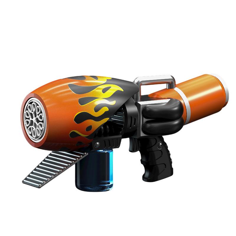 Internet Celebrity Handheld Gatlin Angel Bubble Machine Children Automatic Electric Bubble Gun Summer Outdoor Toys