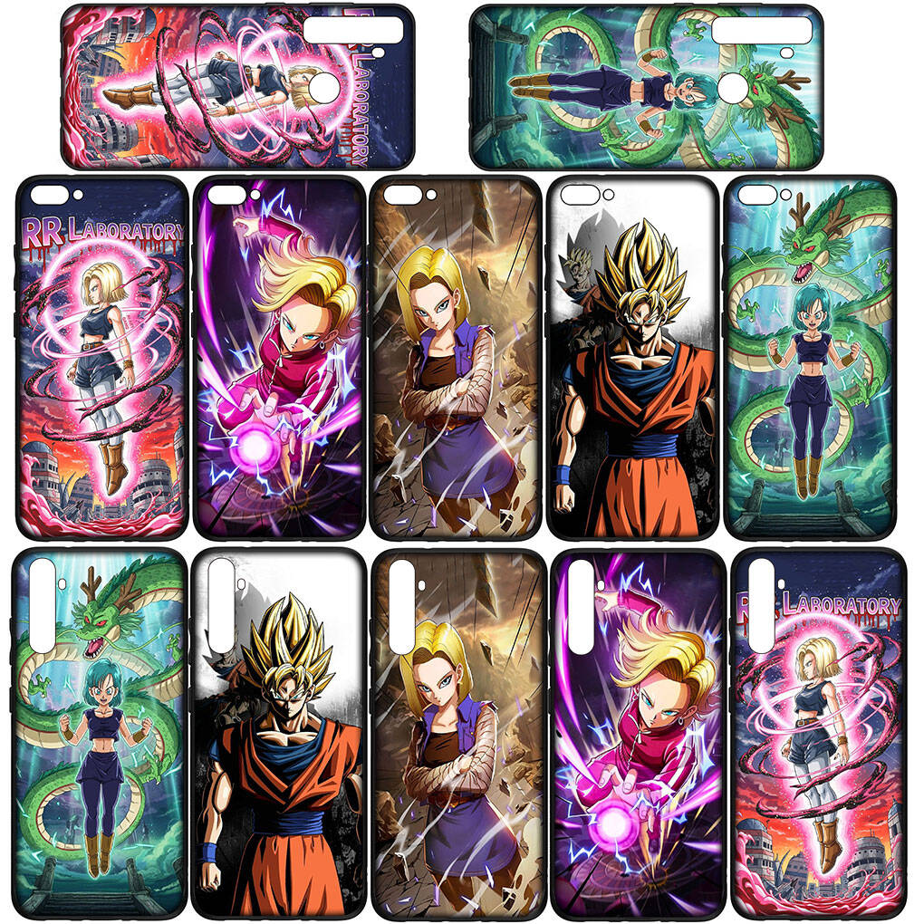 Phone Case for iPhone 17 15 16 Plus Redmi Note 14 12 11 13 Pro Max Huawei P30 P20 Lite OPPO A60 A40 A80 A38 A54 A17 Android 18 Dragon Gokus Ball Cover