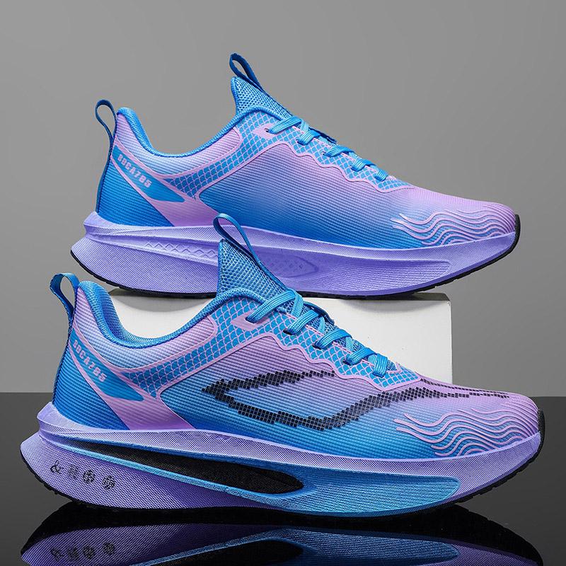 NEW Running Shoes Carbon Board Speciality Stability Marathon Men Sports Breathable Lightweight Women's Comfortable Athletic Nonskid Training Sneakers