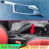 For Nissan Note   Car Accessories ABS Chrome Gear Shift Panel Center Console Cover Trim Frame