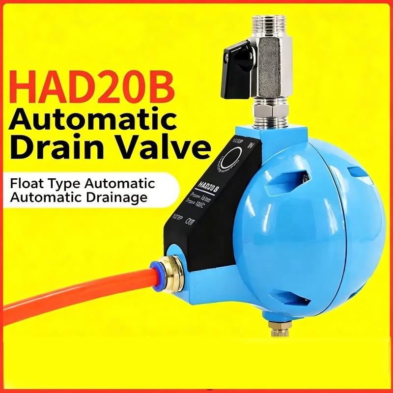 Air Compressor Refrigerated Dryer Filter Terminal HAD20B Drain Valve Spherical AOK20B Automatic Drainer