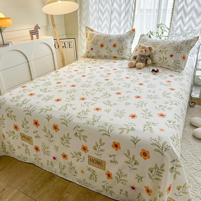 Bed Sheets Skin-friendly Brushed  Thickened Double Single Bed Multi-specification Sheets for All Seasons
