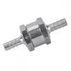 1 ks 6/8mm palivový jednosměrný zpětný ventil z hliníkové slitiny, automobilový jednosměrný zpětný ventil pro plyn, kapalinu, vodu a kapaliny