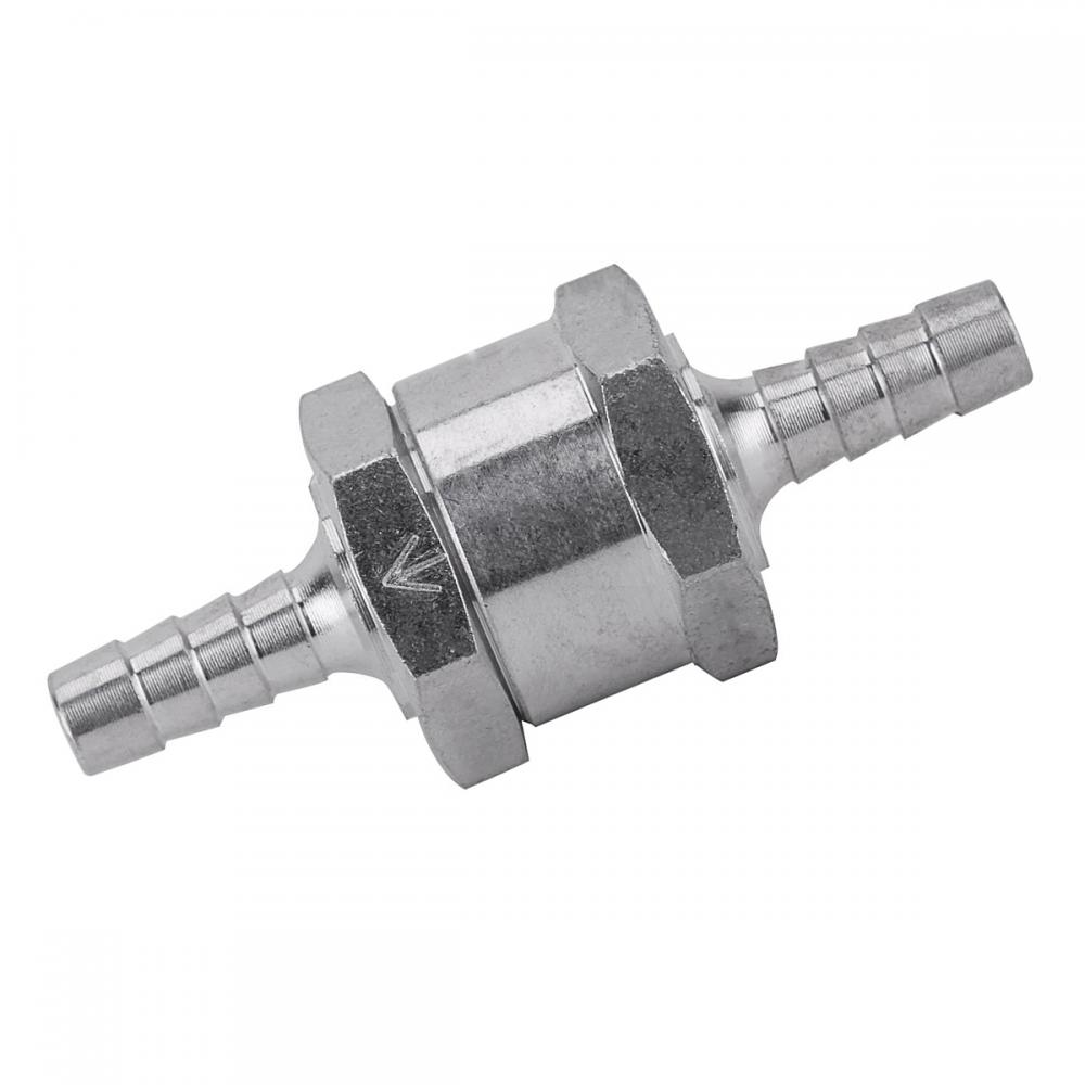 1 ks 6/8mm palivový jednosměrný zpětný ventil z hliníkové slitiny, automobilový jednosměrný zpětný ventil pro plyn, kapalinu, vodu a kapaliny