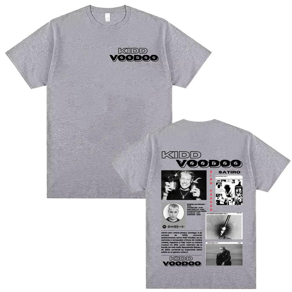 

Kidd Voodoo Satiro Tour 2026 Graphic Tee Shirt Unisex Women Vintage Harajuku Hip Hop Tshirt High Quality Oversized Classic T Shirt S
