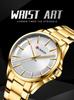 CURREN 8429 Men's Business Casual Quartz Steel Band Wristwatch