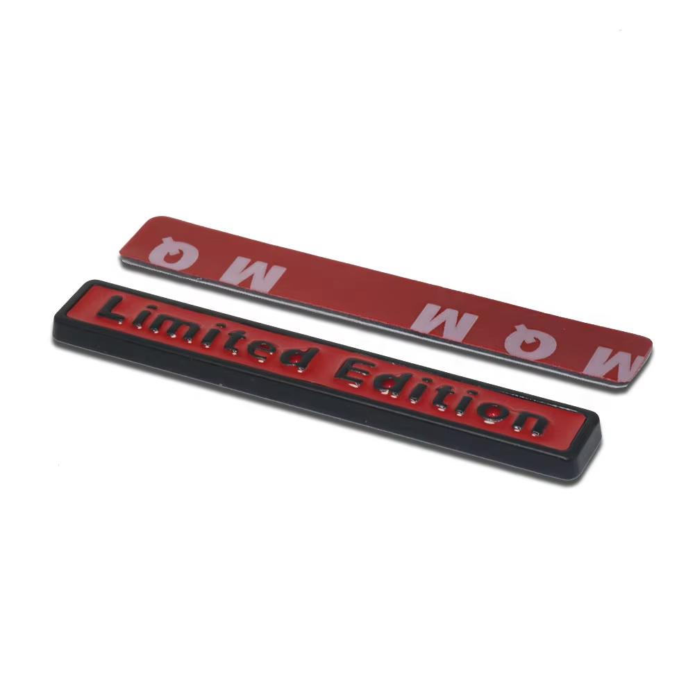 1PCS Limited Edition Emblem 3D Metal Badges Decal Sticker Auto Racing Sport Emblem for Rear Trunk Side Fender Car Motorcycle Sti