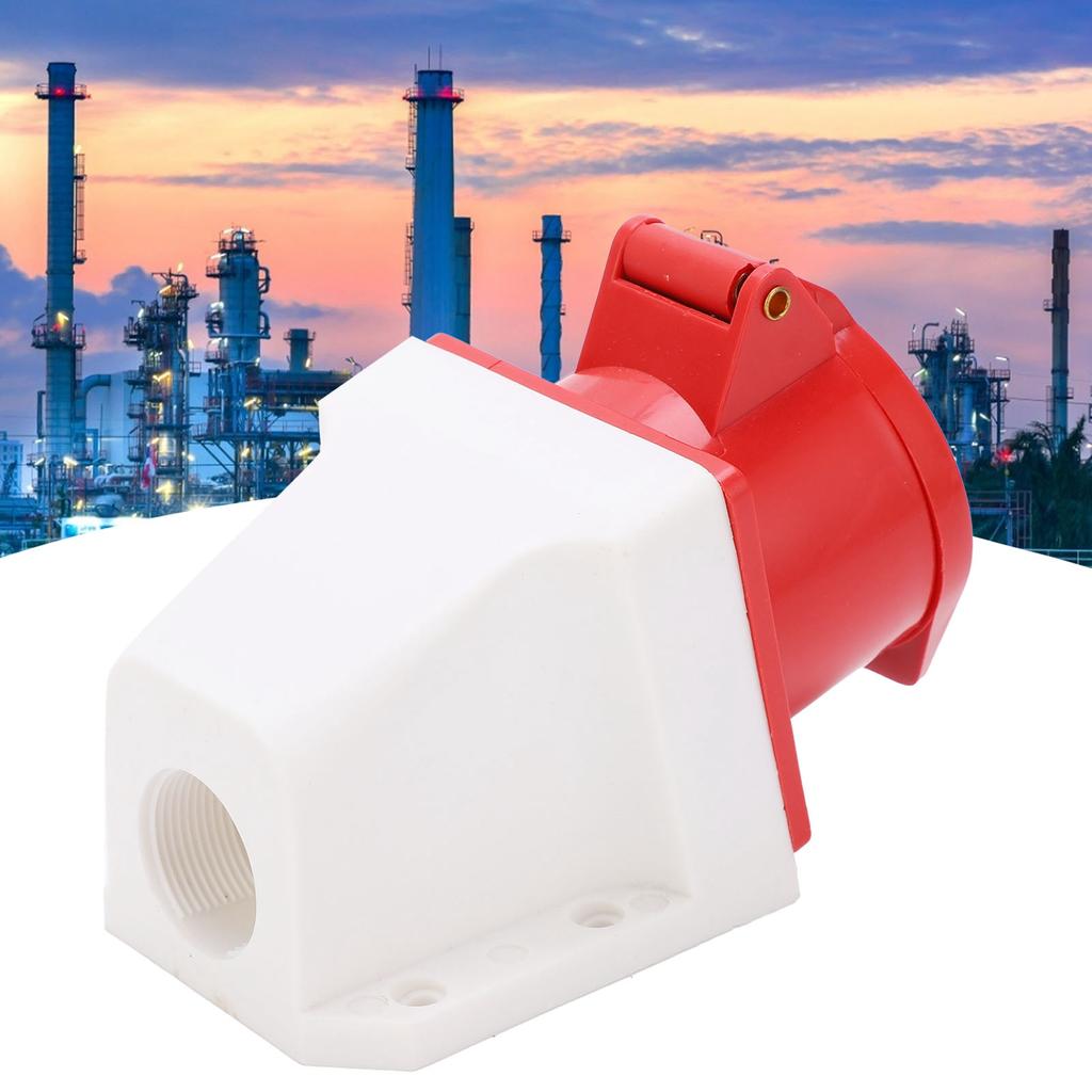 Industriestecker 220380V/240415V 5Pin 16A staubdicht explosionsgeschützte wasserdichte Wandhalterung
