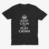 Keep Calm Play Catan T-Shirt, Board Game Lover Gift