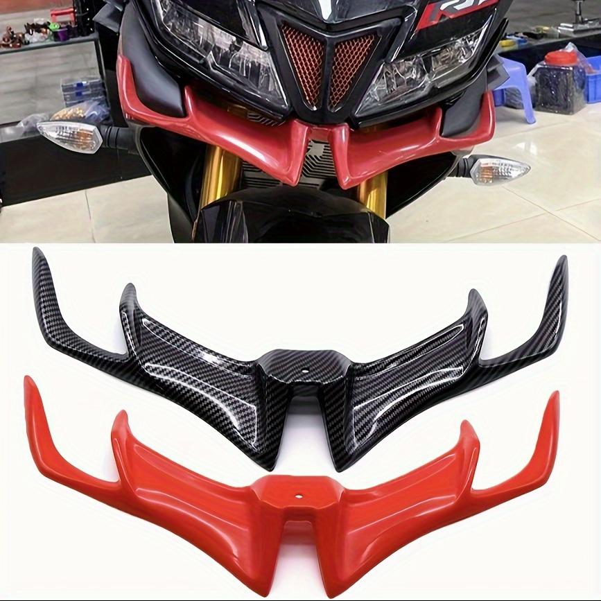 Beak Wing Fin - Motorcycle Front Air Lip Cap with Aerodynamic Design, Durable ABS Construction & Airflow Technology for Enhanced Stability, Handling &