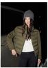 Women's Lightweight Down Cotton Jacket - 2025 Autumn/Winter Korean Style Stand Collar Outerwear