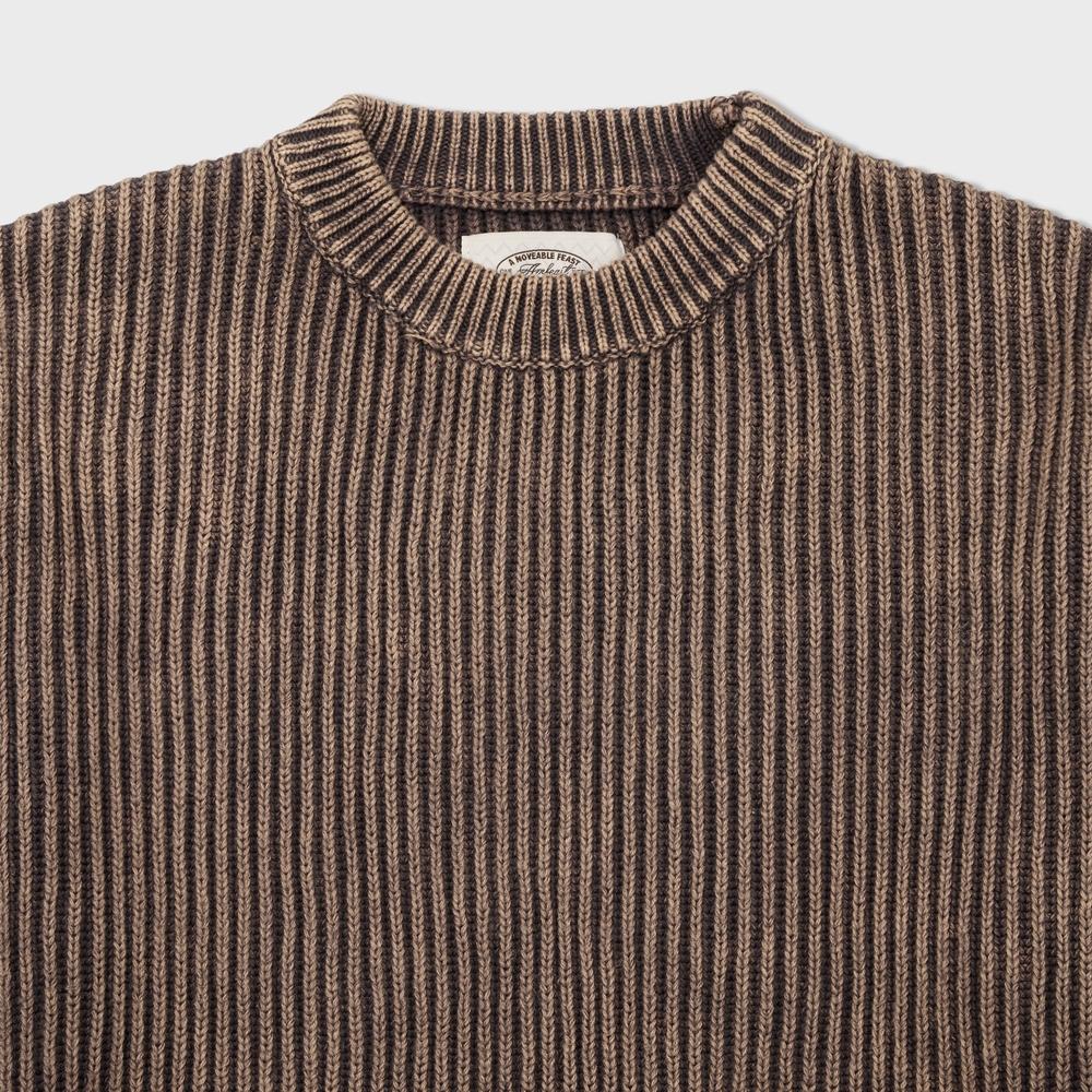 AMFEAST Everyday Washed Round Knit Charcoal