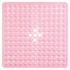 53x53cm Shower Mat Suction Cup PVC Anti Slip Bath Mat Square Shower Floor Pad Non Slip Safety Mat for Bathtub Bathroom Carpet