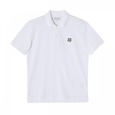 MaiSon KitSune Mm00207kj7010 P100 Bold Fox Head Patch Polo Men S Short Sleeve Tee