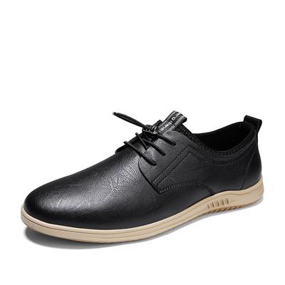 88 Sapatos Masculinos Sapatos Casuais Primavera Cano Baixo Couro Social Cavalheiro Sapatos Casuais Plano Britânico Sapato Único Cobertura