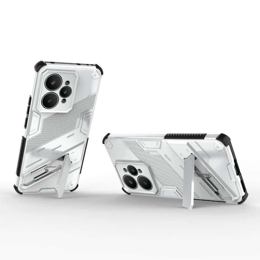 For Realme 15 5G Case PC + TPU Shockproof Phone Cover with Kickstand