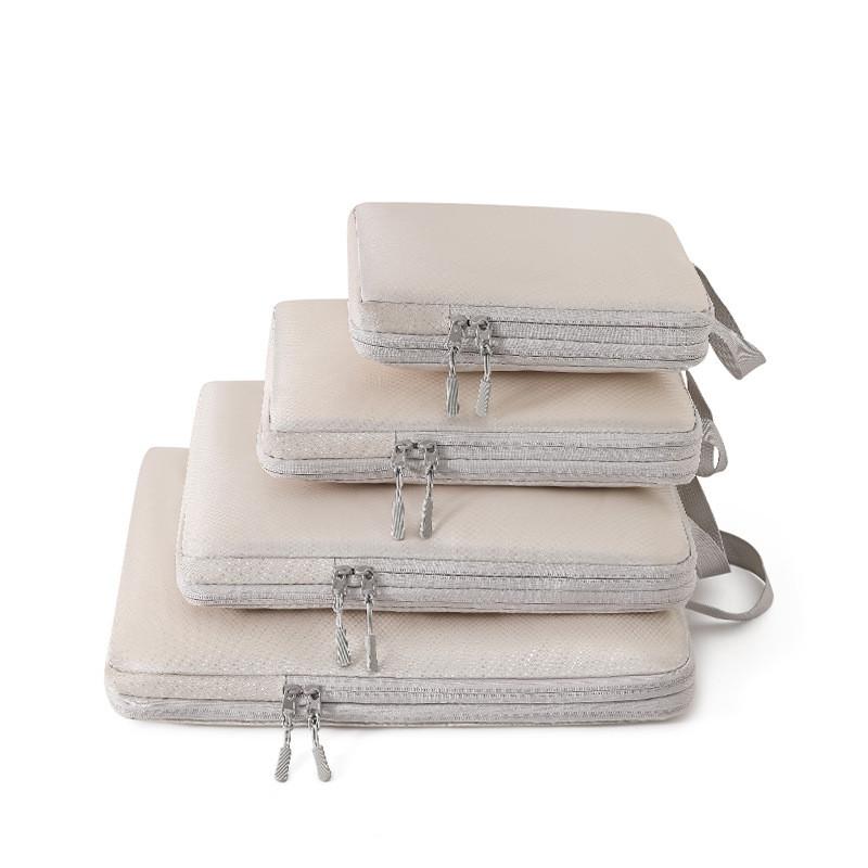 Travel Storage Organizer Set With Waterproof Polyester For Packing And Laundry