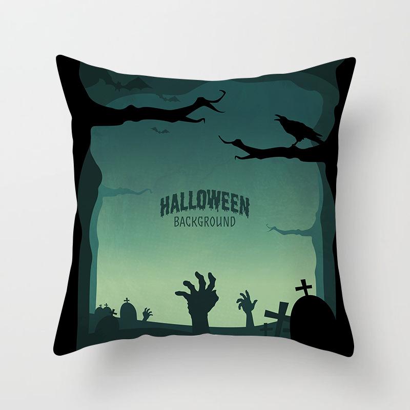 Pillow Covers Halloween Day Home Sofa Cushion Covers Office Supplies