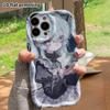 Phone Case: 2D Flat Design, Fits iPhone 12 Pro To 18, Phone Decoration, Gothic Star-holding Style, Perfect for Halloween and Christmas Gifts