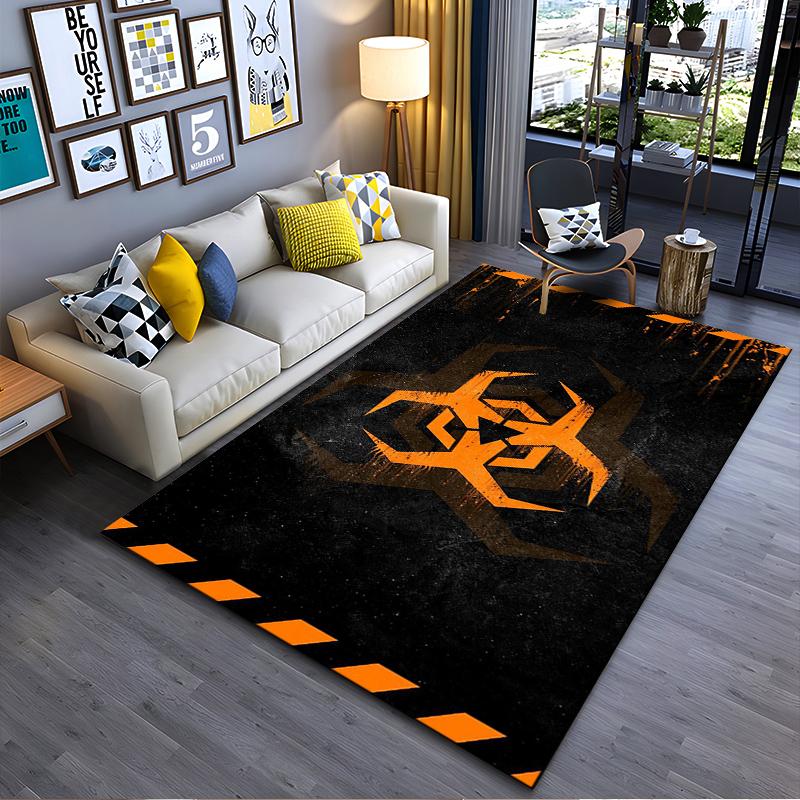 

Spider Biohazard Rug for Unique Decor Suitable for use as an anti-slip game mat for living room and bedroom sofas 40x60cm( 15x23in )