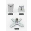 E27 Lighting Foldable Light LED Chandelier 90-Degree Adjustable Wings