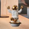 Ceramic Astronaut Figurine Modern Home Decor Accent