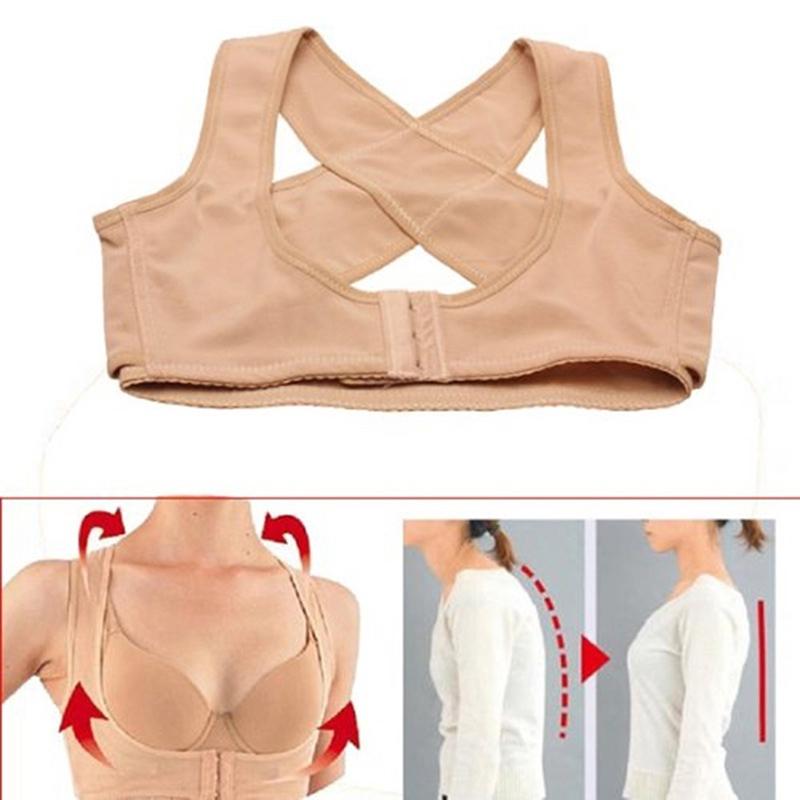Adjustable Women Shoulder Back Posture Corrector Chest Brace Support Belt Vest