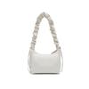 New Champion Fabric Shoulder Bag Unisex Black/Milk White/Medium Blue Denim U5AACPU32