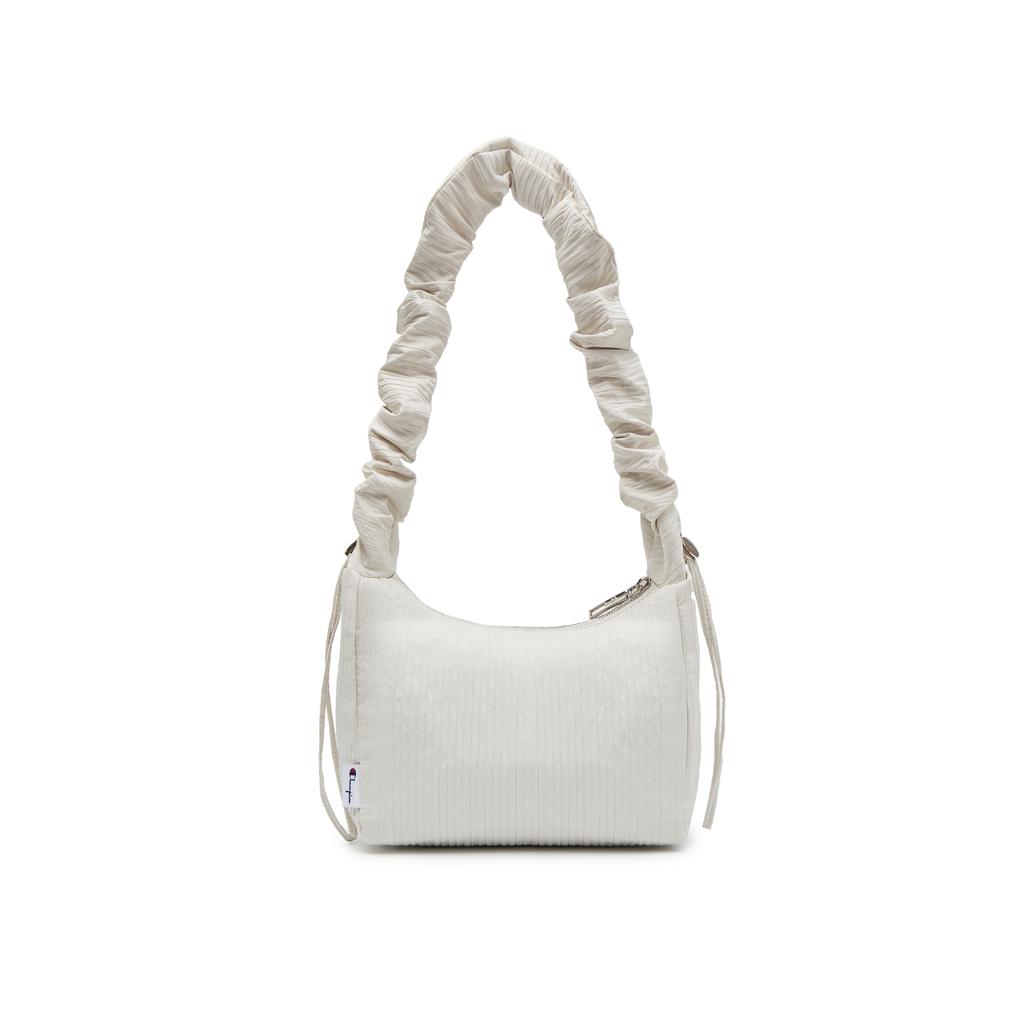 New Champion Fabric Shoulder Bag Unisex Black/Milk White/Medium Blue Denim U5AACPU32