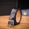 Elegant Leather Waist Belt Women Slim Design Simple Buckle Formal Use Casual