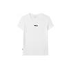 FILA T Shirts Women's White Crew Neck Moderate Straight Fit F51W018154FWT