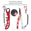 Multi-Function Fishing Pliers Fish Lip Grippers Hook Remover Portable Fishing Lines Cutter Scissors Comfortable Grip