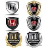 AAAKZ1 1 vnt. 3D metalinis skydo dangtelis Automobilio emblema Ženklelis Lipdukas Decal Civic Bonda Accord City Jazz Dio RR Bonda Automobilių aksesuarams