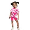 Kids Casual Stylish Two-Piece Set With Flare Leggings